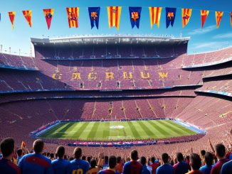 Barcelona mot Villarreal illustration