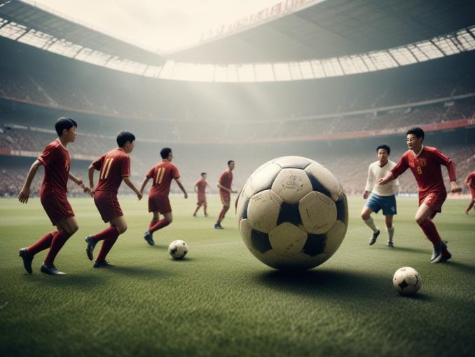 Fotbollens historia illustration